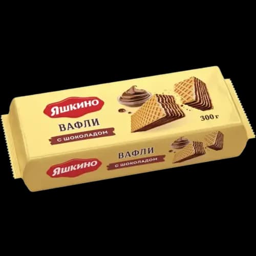 Вафли Яшкино шоколадные, 300 г