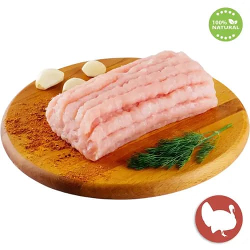 Фарш из филе индейки, замороженный, 500 г