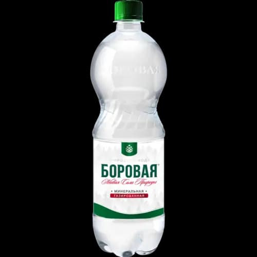 Вода минеральная Боровая газированная, 1 л