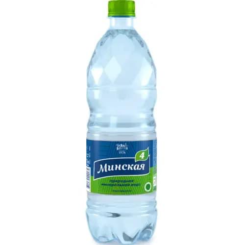 Вода минеральная Минская-4 газированная, 1 л