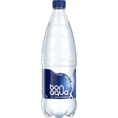 Вода питьевая Bonaqua сильногазированная, 1 л