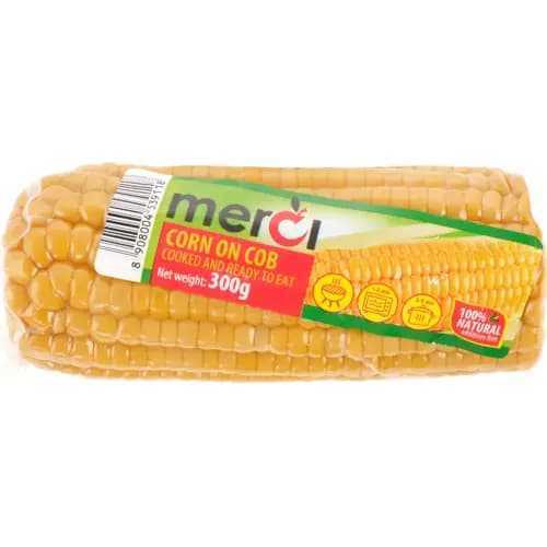 Кукуруза отварная Merci в початках,