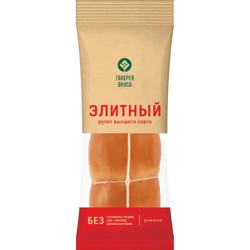 Продукт копчено-вареный из мяса цыпленка-бройлера Рулет элитный люкс 480 г