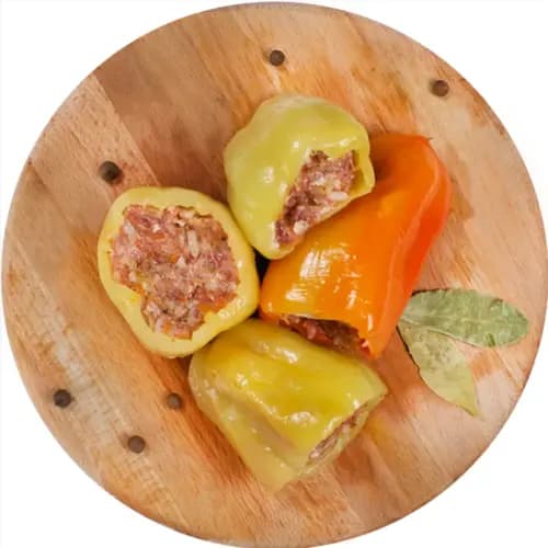 Перец фаршированный мясом и рисом замороженный, 1/800 г