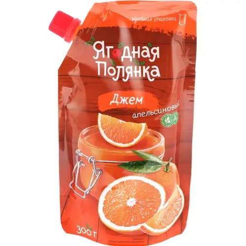 Джем Ягодная полянка апельсин, 300 г