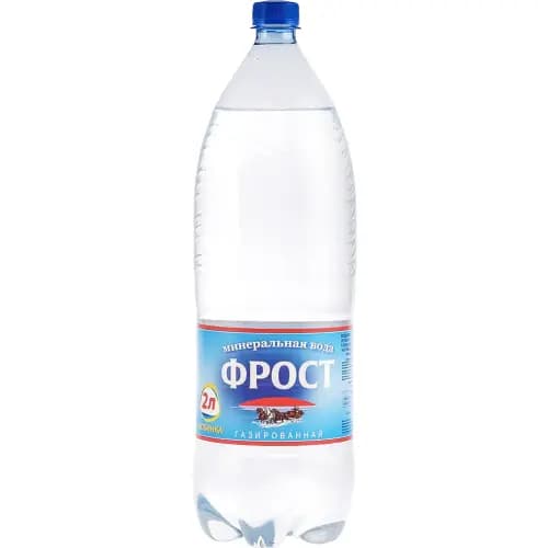 Вода минеральная Фрост газированная, 2 л