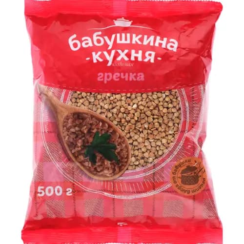 Крупа гречневая Бабушкина кухня 500 г
