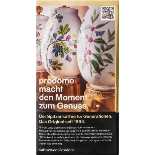 Кофе молотый Dallmayr prodomo, 500 г 2