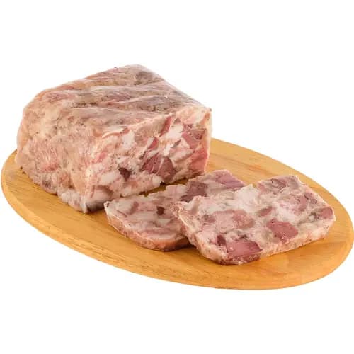 Продукт из свинины мясной вареный Рулет с печенью, 1 кг