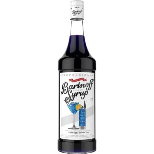 Сироп Barinoff голубая кюрасао, 1 л
