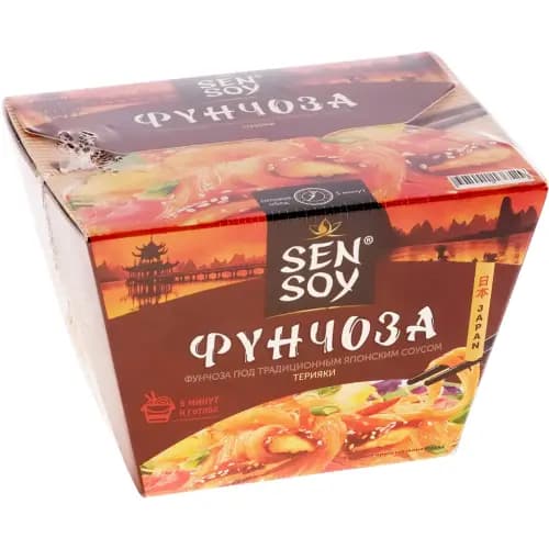 Фунчоза Sen Soy под японским соусом терияки, 125 г
