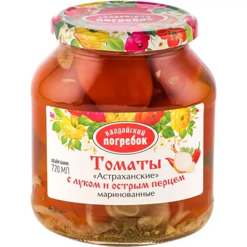 Томаты Астраханские маринованые, 720 мл
