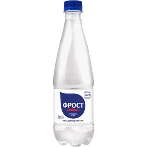 Вода питьевая Фрост негазированная, 0.5 л
