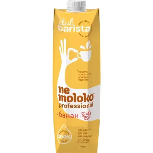 Напиток соевый Nemoloko с бананом, 1 л