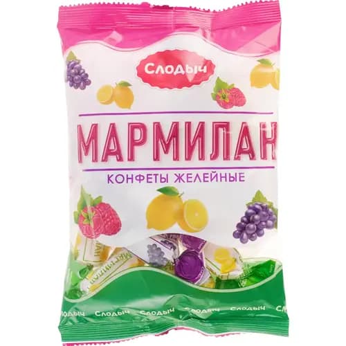 Конфеты желейные Слодыч Мармилан, микс, 200 г