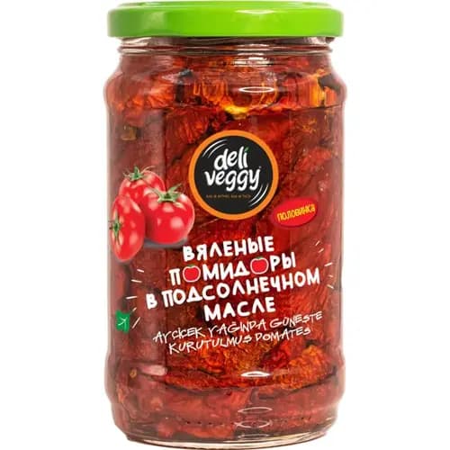 Томаты консервированные Deli Veggy вяленые, 285 г