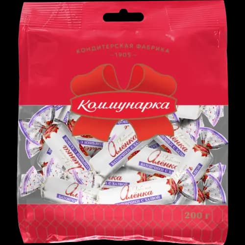 Конфеты неглазированные Коммунарка Любимая Алёнка с халвой, 200 г