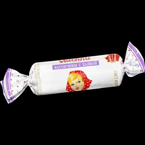 Конфеты неглазированные Коммунарка Любимая Алёнка с халвой, 200 г 2