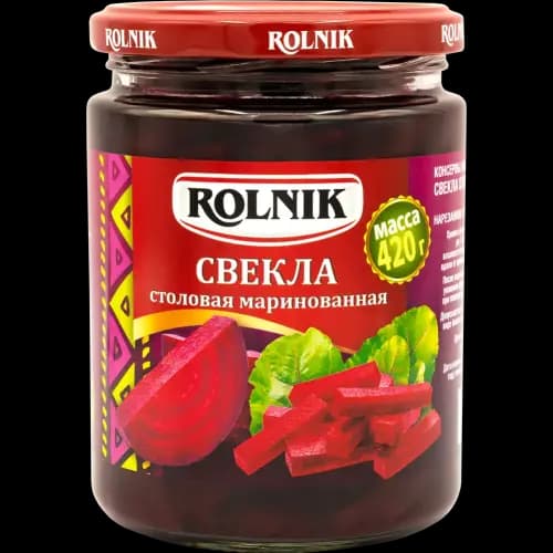 Свекла столовая маринованная Rolnik 420 г