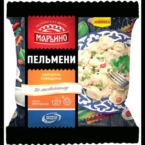Замороженные полуфабрикаты