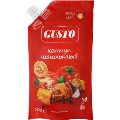 Кетчуп Gusto шашлычный, 200 г
