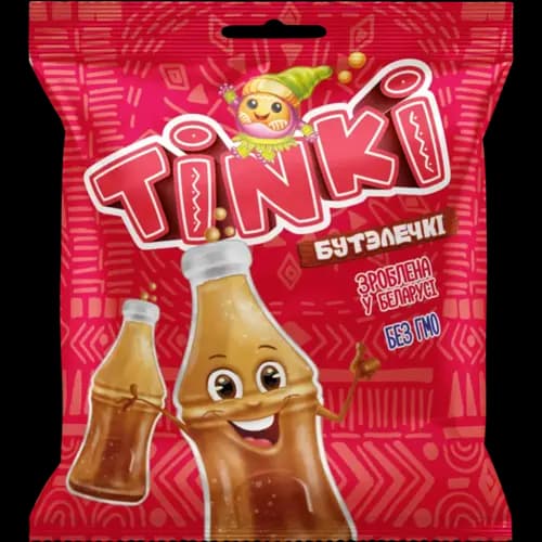 Мармелад жевательный Tinki Бутэлечкi, 75 г