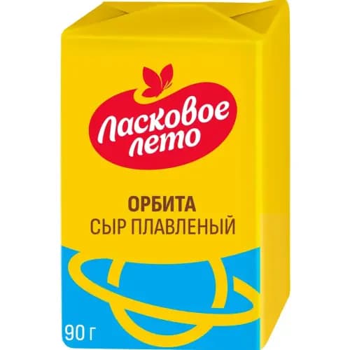 Сыр плавленый Ласковое лето Орбита, 30%, 90 г