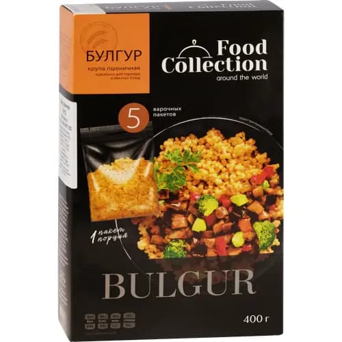 Крупа пшеничная Food Collection булгур, 400 г