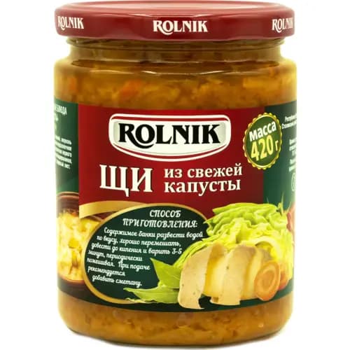 Щи Rolnik из свежей капусты  420 г