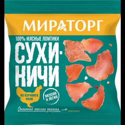 Сухиничи из куриного филе 40 г