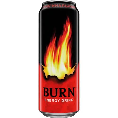 Напиток энергетический Burn Оригинальный, 0.449 л