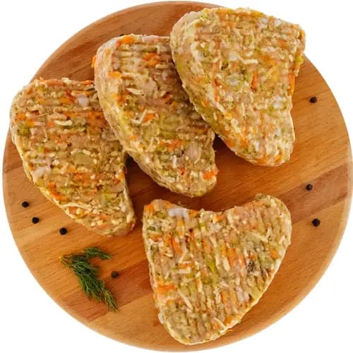 Котлеты из птицы с овощами замороженные 600 г