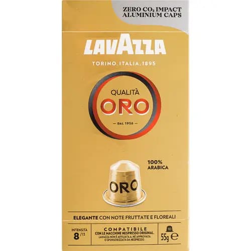 Кофе в капсулах Lavazza Qualita Oro, 10х5.5 г