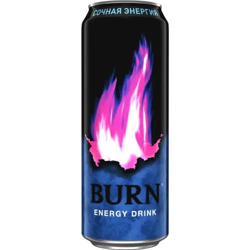 Напиток энергетический Burn сочная энергия, 0.449 л