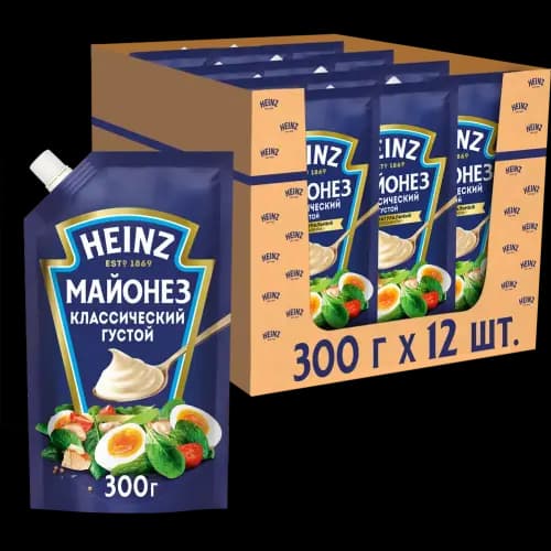 Майонез Heinz Классический 67%, 300 г 3