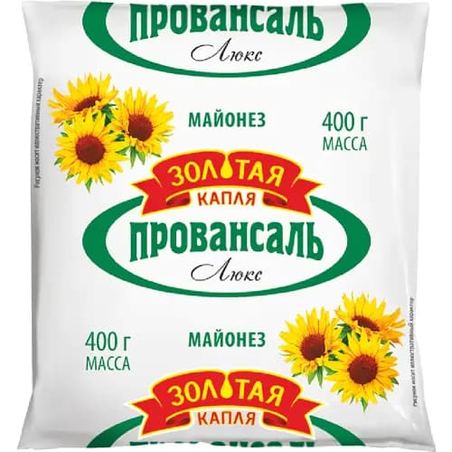 Майонез Провансаль Люкс 67 %, 400 г