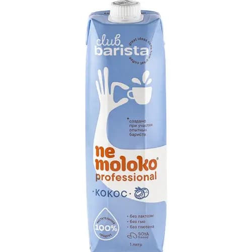 Напиток кокосовый Nemoloko на соевой основе, 1 л