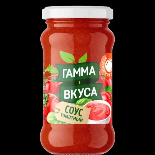 Соус томатный Гамма вкуса 520 г