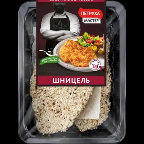 Шницель из мяса цыплят-бройлеров  Петруха мастер охлажденный, 300 г
