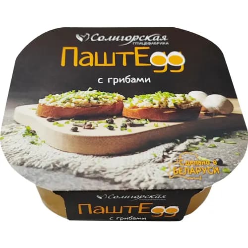 Крем на растительных маслах ПаштЕgg с грибами, 140 г