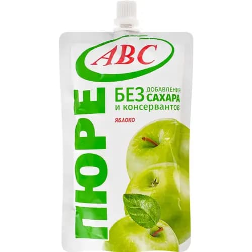 Пюре ABC яблочное, 200 г