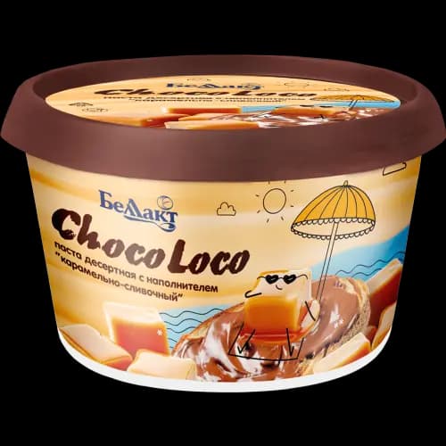 Паста десертная Choco Loco карамельно - сливочная, 25%, 250 г
