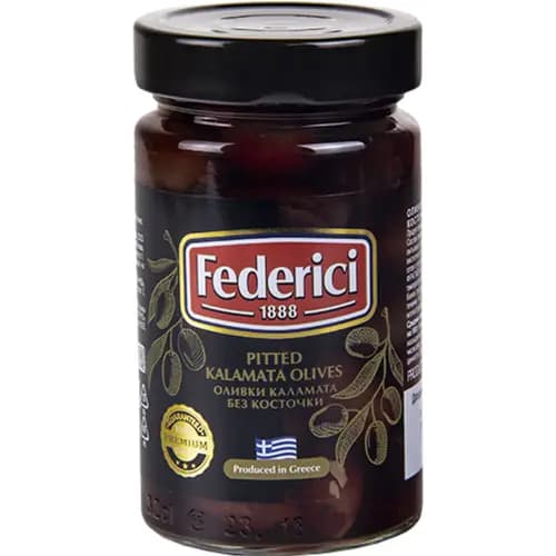 Оливки Federici каламата, без косточки, 300 г