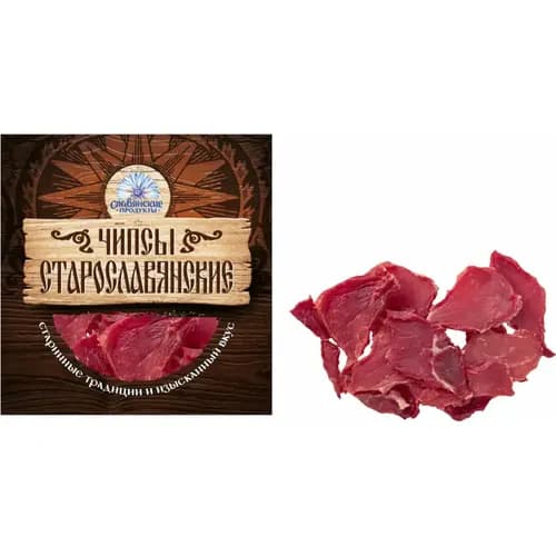 Продукт из свинины Чипсы Старославянские сыровяленый, 50 г