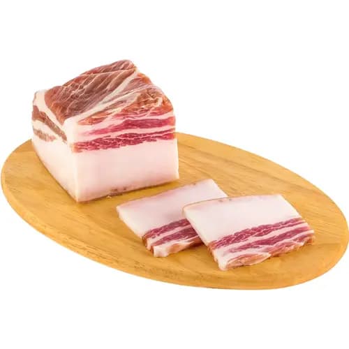 Продукт из свинины соленый Сало Деревенское охлажденное, 1 кг