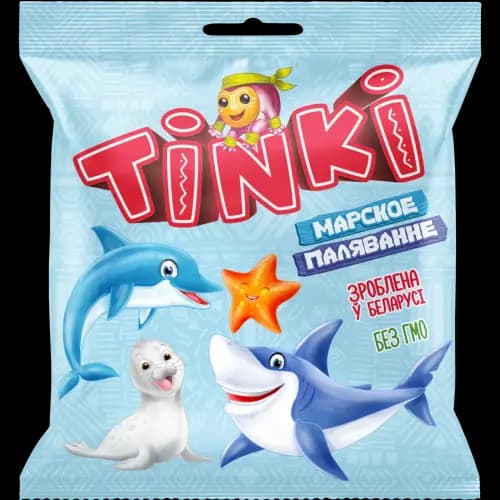 Мармелад жевательный Tinki Марское паляванне, 75 г