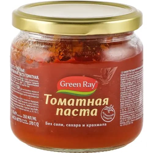 Паста томатная Green Ray 370 г