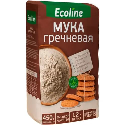 Мука гречневая Эколайн 450 г