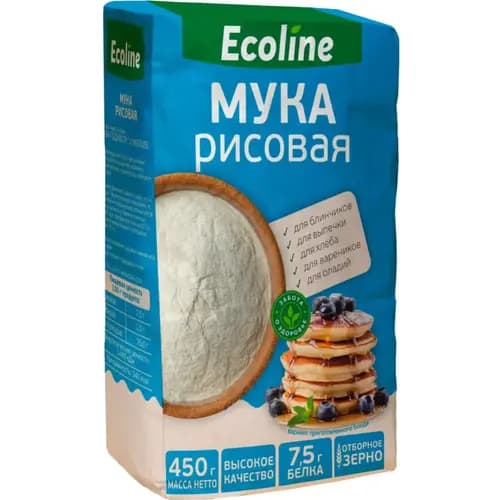 Мука рисовая Эколайн 450 г