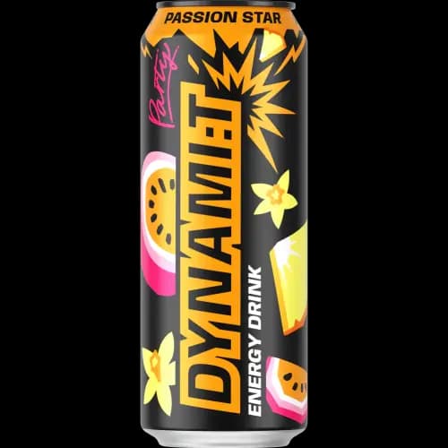 Напиток энергетический Dynami:T со вкусом маракуйи, ананаса и ванили, 0.45 л